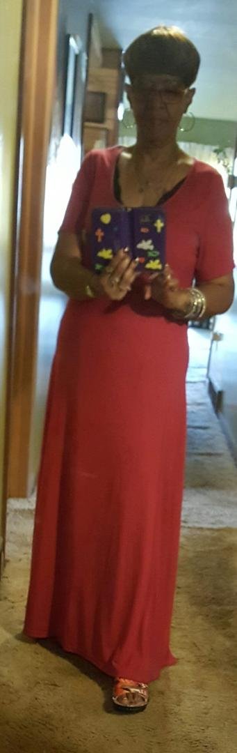 On my way to church with my dad