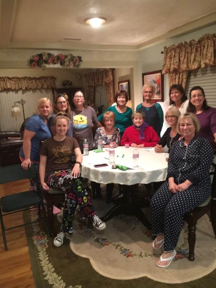 Pajama party at Bunco