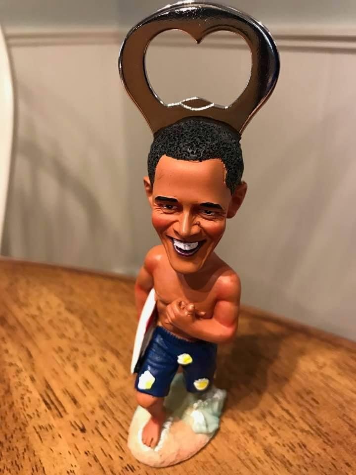 The kids returned from Hawaii and brought this as one of my gifts. Finally have something our president can do to make me happy! Open my beer!