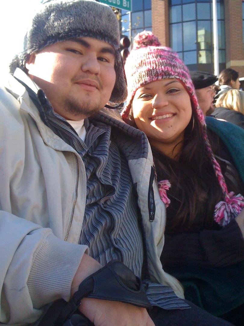 The first time I met Emily was New Years parade. We had so much fun.