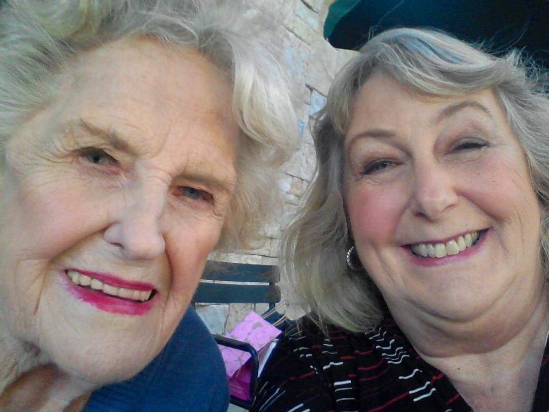 Mom and I