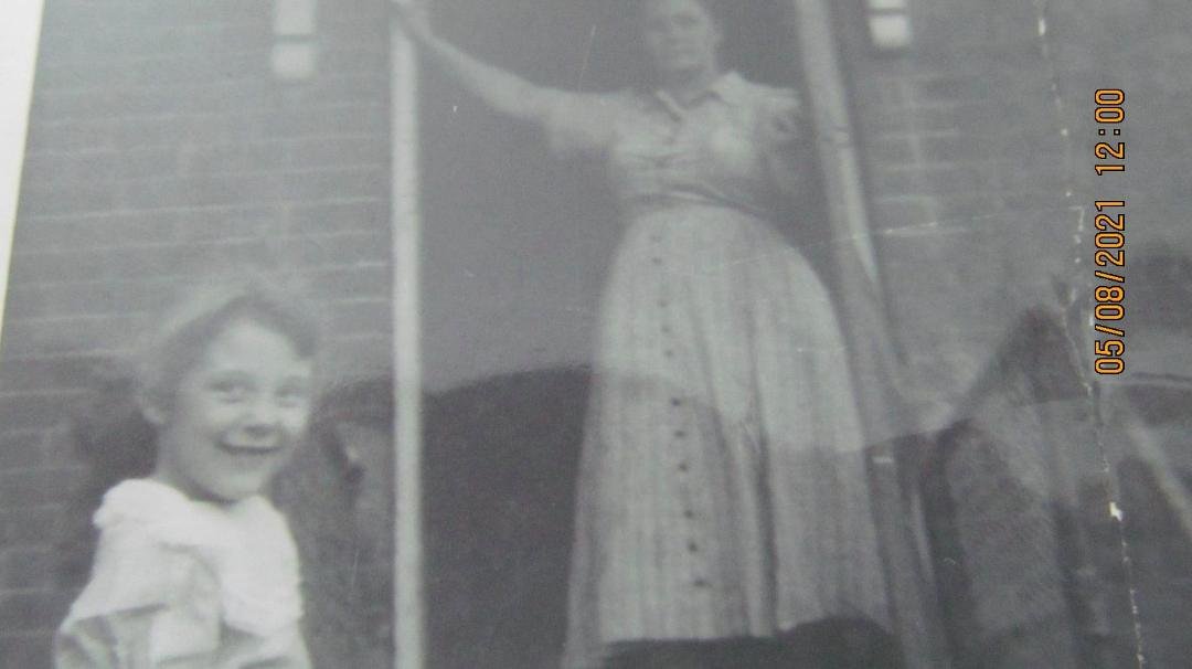 Deborah with our mom