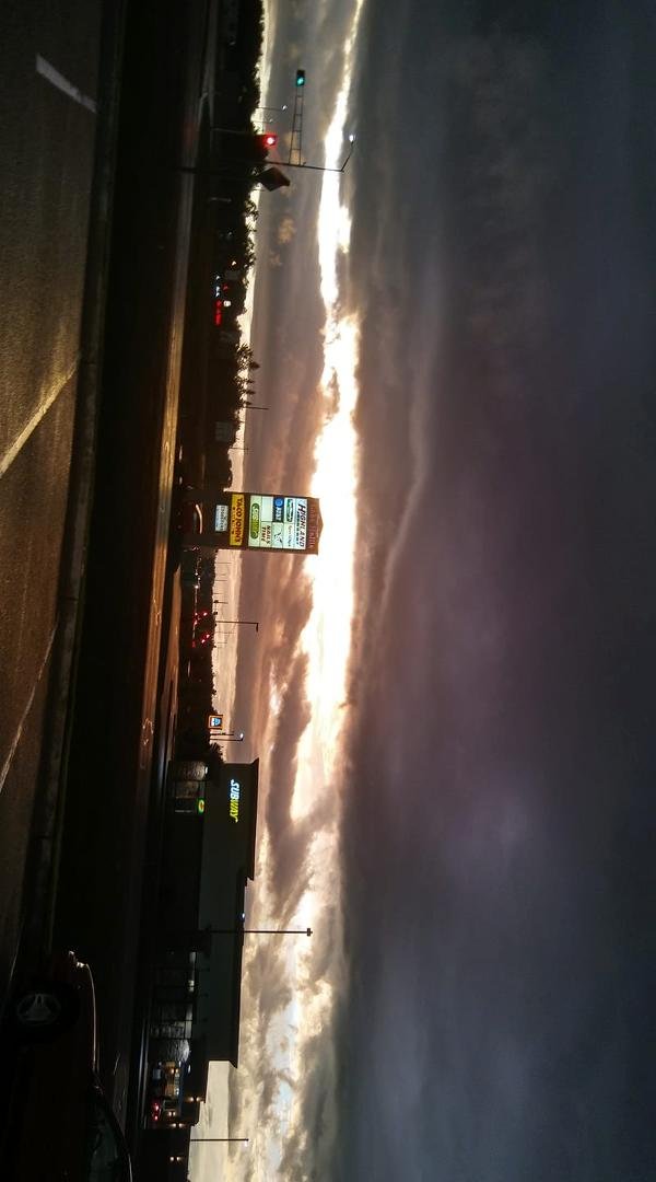 After the rain storm