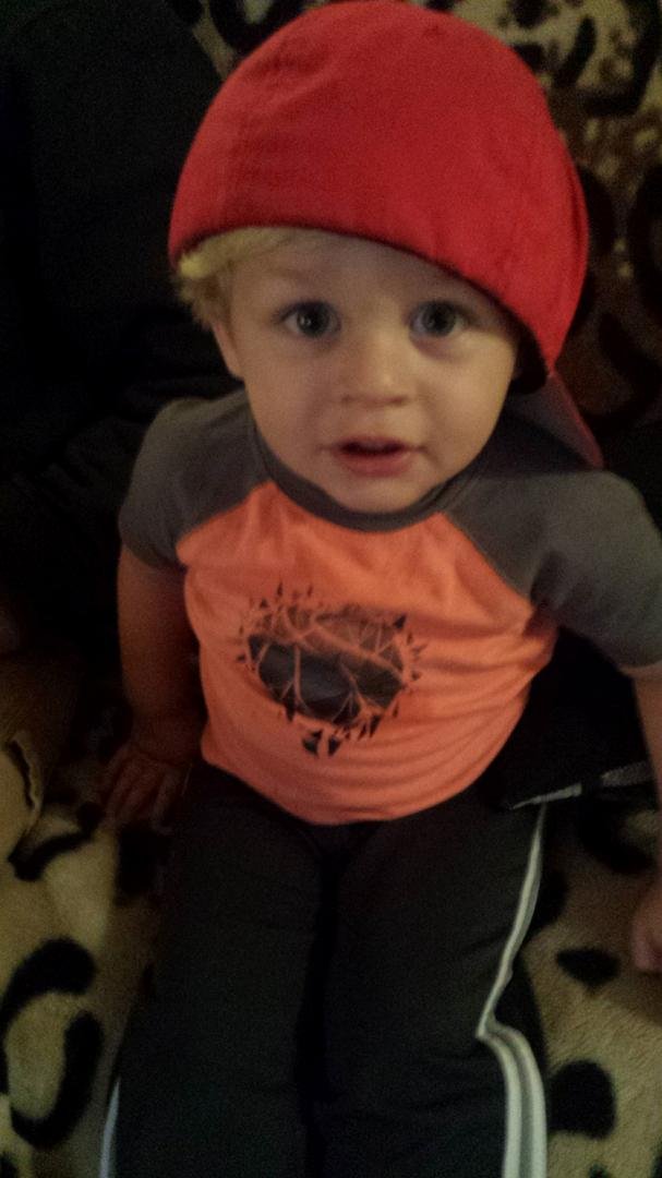 My handsome grandson