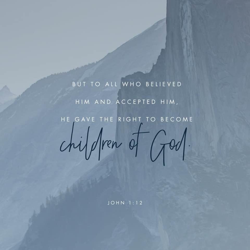 Jesus, You are Lord! And I am a child of God! Thank You❤️