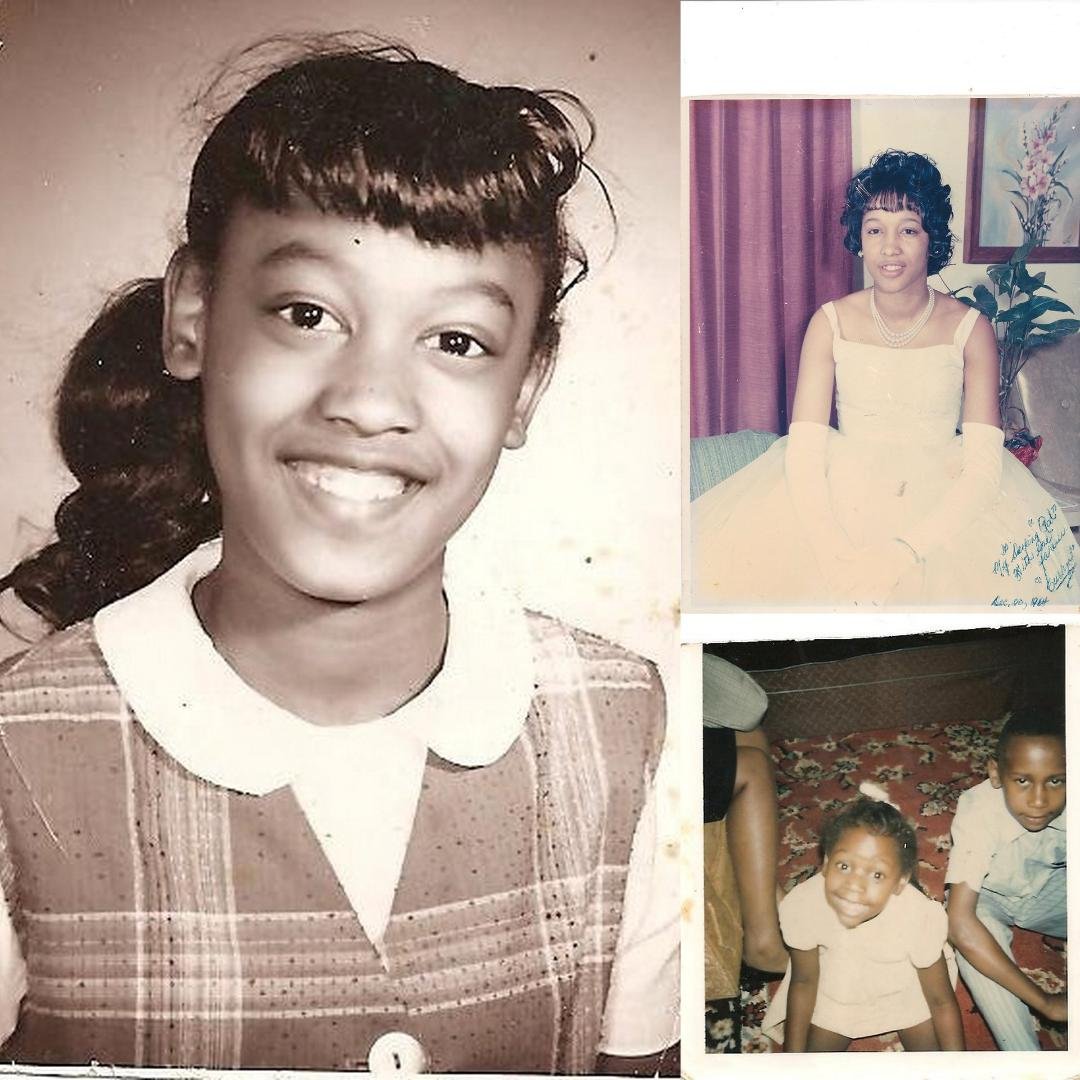Happy Siblings Day : Evelyn Dixon, Gen'e Davis Robertson, and Jeffrey Ervin. I love you bunches. Most of the Time. Just kidding, I love you always and forever.