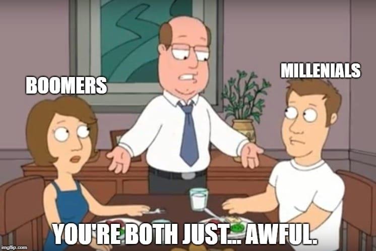Gen Xers over here like:
