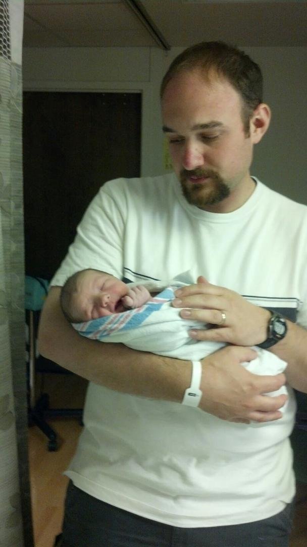 Welcome Anton Christian Morris, 8 lbs. 12 oz, 21 in.  Mom, son and dad all doing fine.  Alina is going to love her new brother.