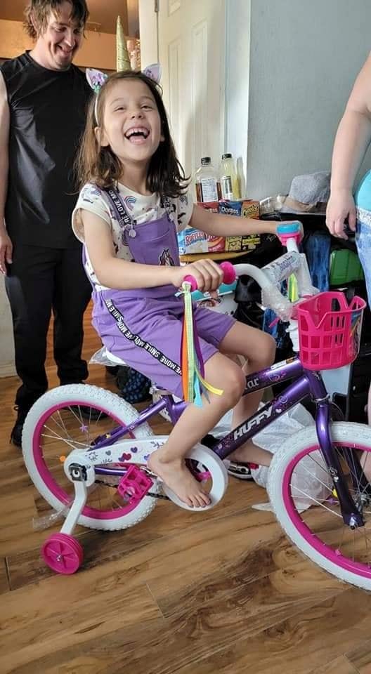 Miss Gracie I love you happy 8th Birthday