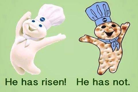It isn't all the time that Easter and Passover coincide. So here's a greeting for us all!