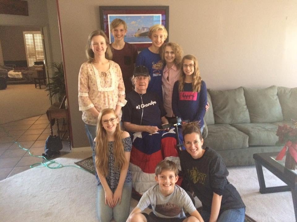 Morrison family Thanksgiving and Christmas all at once!
