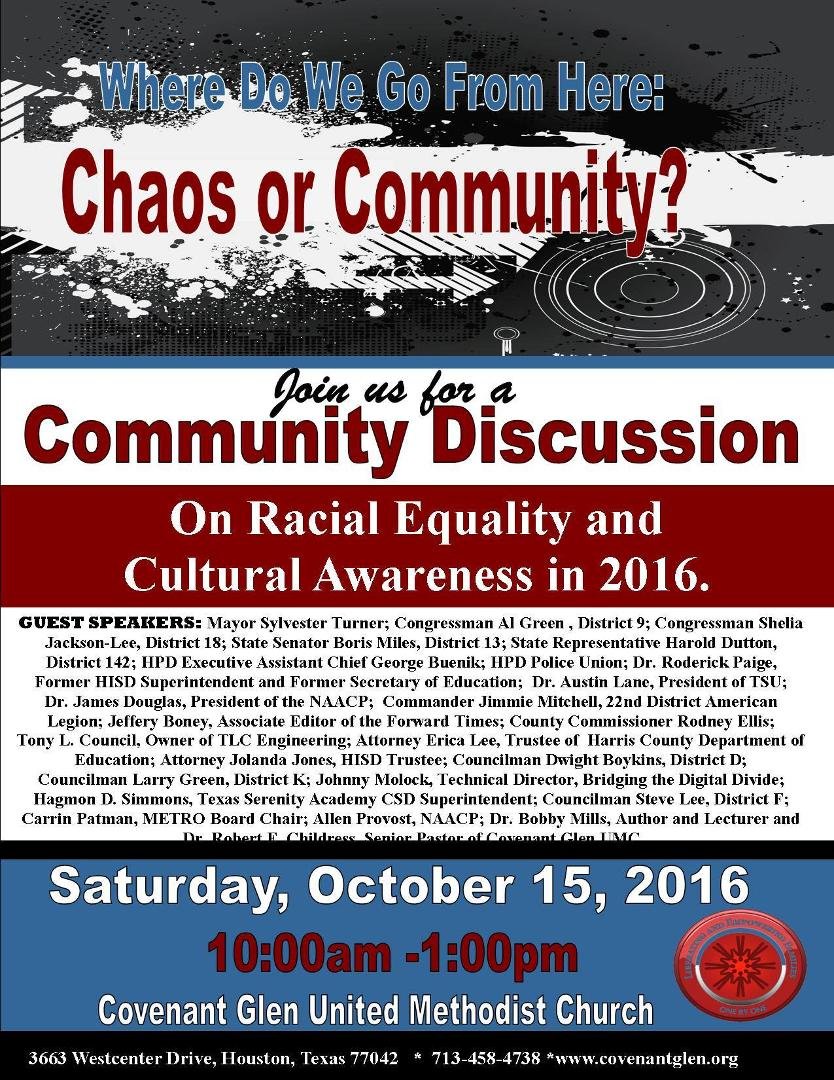 A chance for those that care to be informed and make suggestions.
