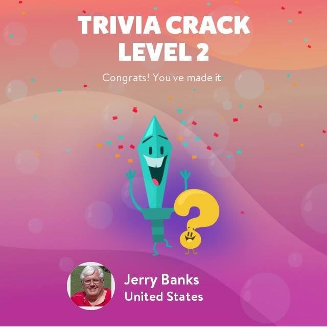 Jerry Banks' album, Trivia Crack Photos