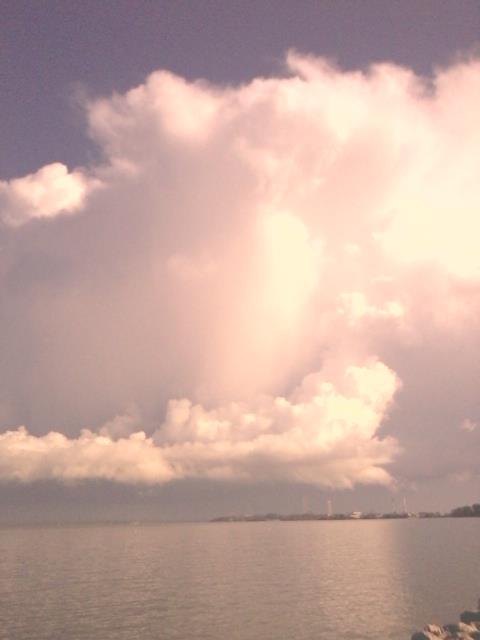 Gerald Scott's album, Storm moving in on Lake Erie