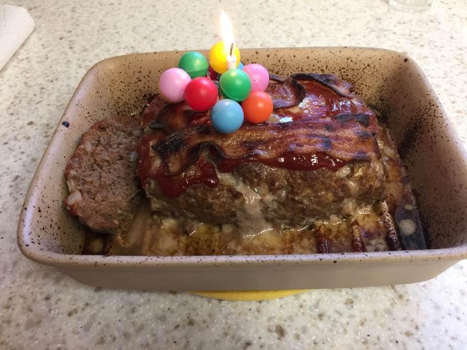 Birthday dinner from my sister Betsy. Smells delicious.