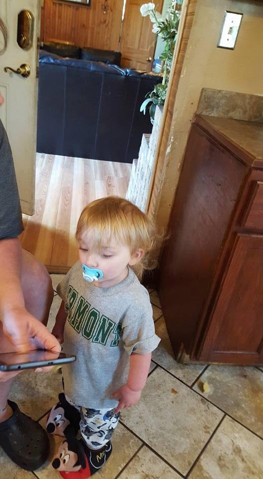 My great grandson Brayden