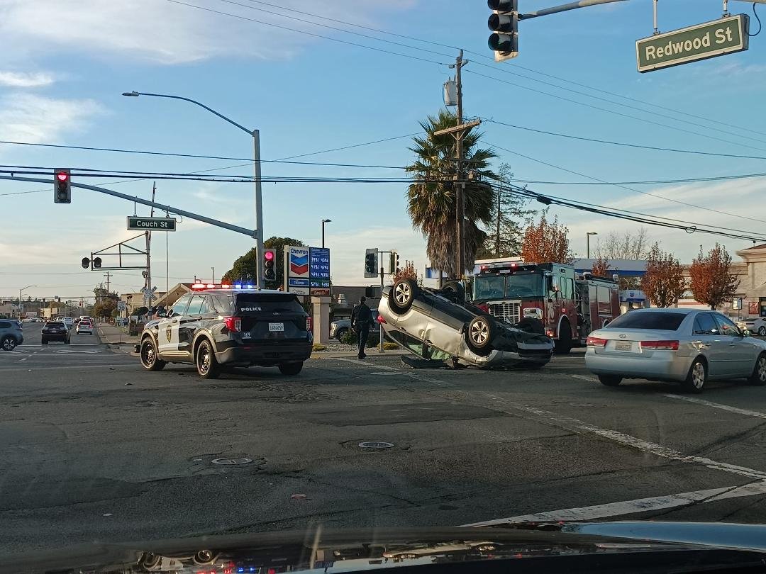 Just driving around Vallejo yesterday admiring the scenery.