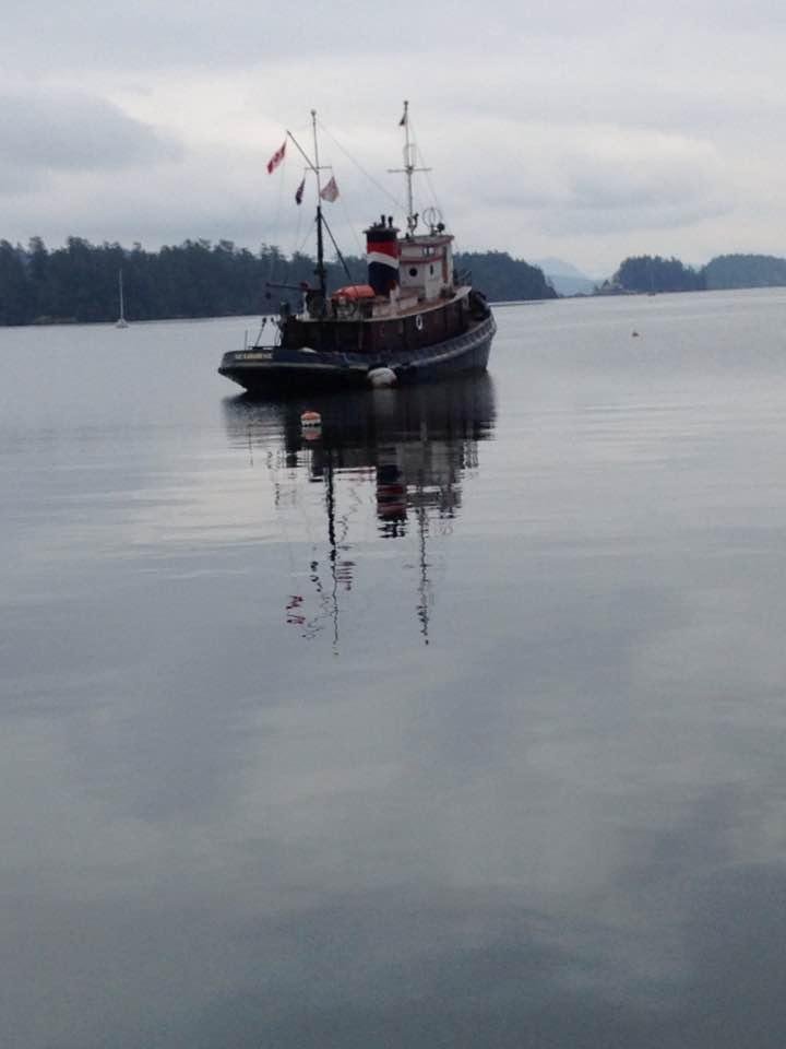 Gloomy but a great day on Salt Spring !!