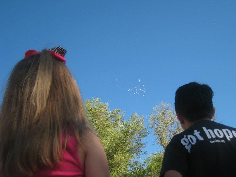 Aimee Johnson's album, Belles Balloon Release 5/12/2012