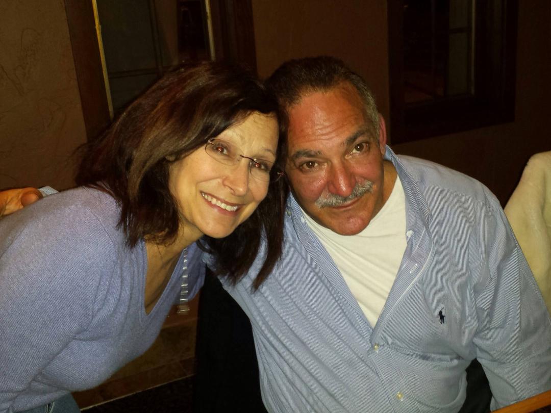 My sister Lou and me at the 422