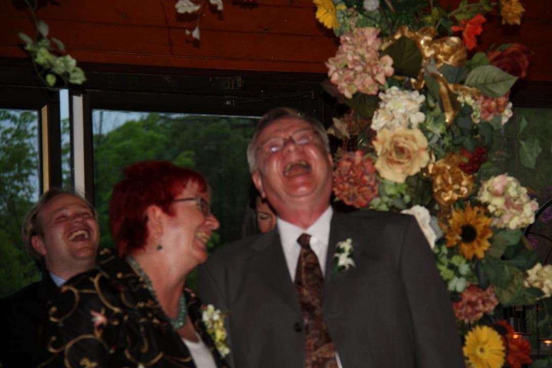 Ten years ago today, Irene Jordan and I were married. The mirth happened because our officiant had just said that we were about to embark on 'a life of shared infections.' The laughter which began on that day has continue