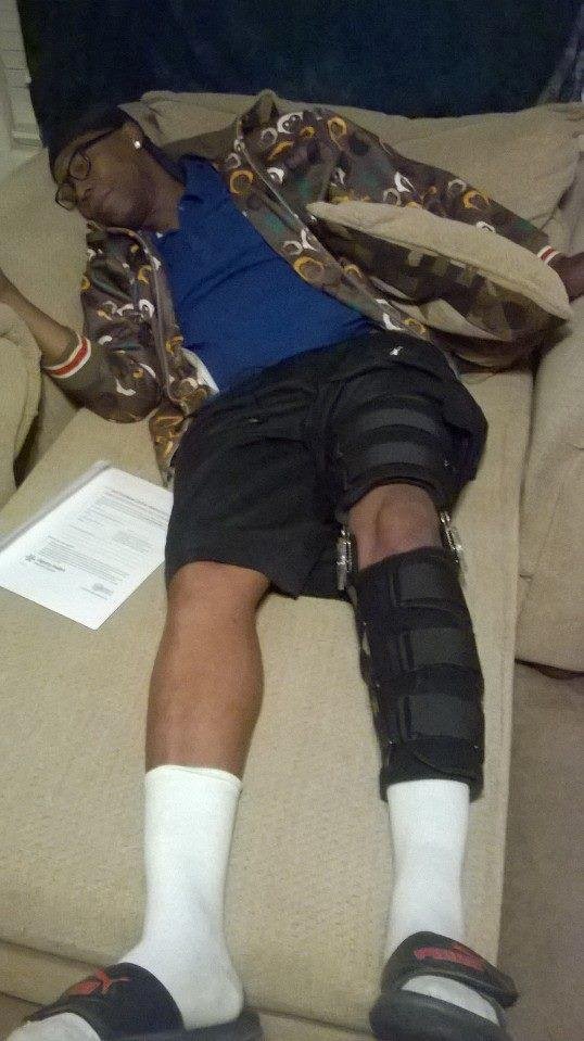 My brother getting ready to go to the hospital for surgery keep him in your prayers.