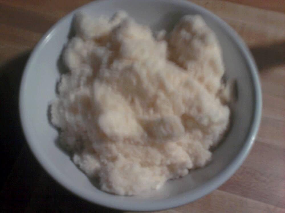 When life gives you snow... make snow cream!!!