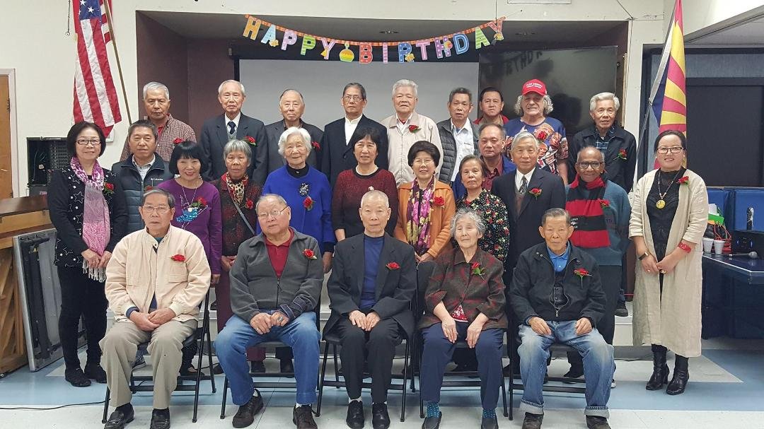 This is a picture that was taken on January 6 at the Phoenix Chinese senior center. I go to this center every Friday. Excellent food.