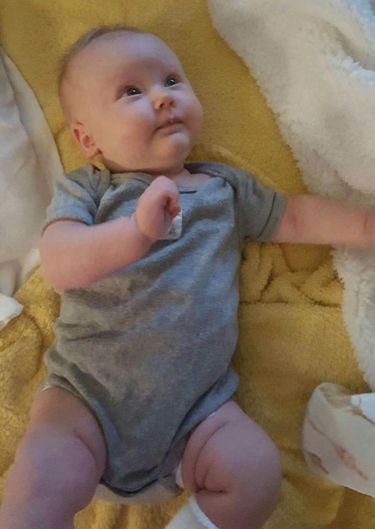 Such a precious little baby our Granddaughter Emma is. Such a blessing ❤!
