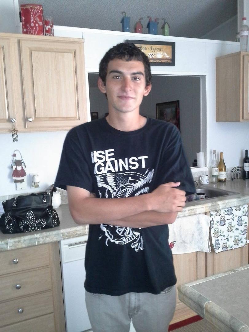 So on friday I took my homeless kid. alex off the streets. He is all cleaned up, my nephew Kyle hooked him up with clothes and he has been in my house since friday.. I'm proud to say he is in a job interview right now. Plea