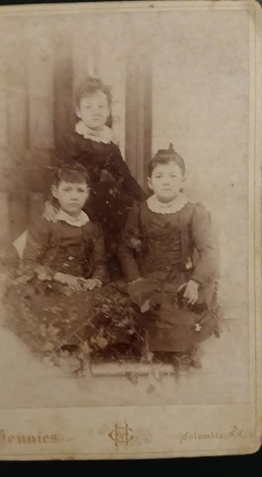 Eleanor Etheredge Trotter This pic showed up in my memories titled Essie, Bessie and Pearl. I kind of think it's part of the Etheredges. Im not near my books.