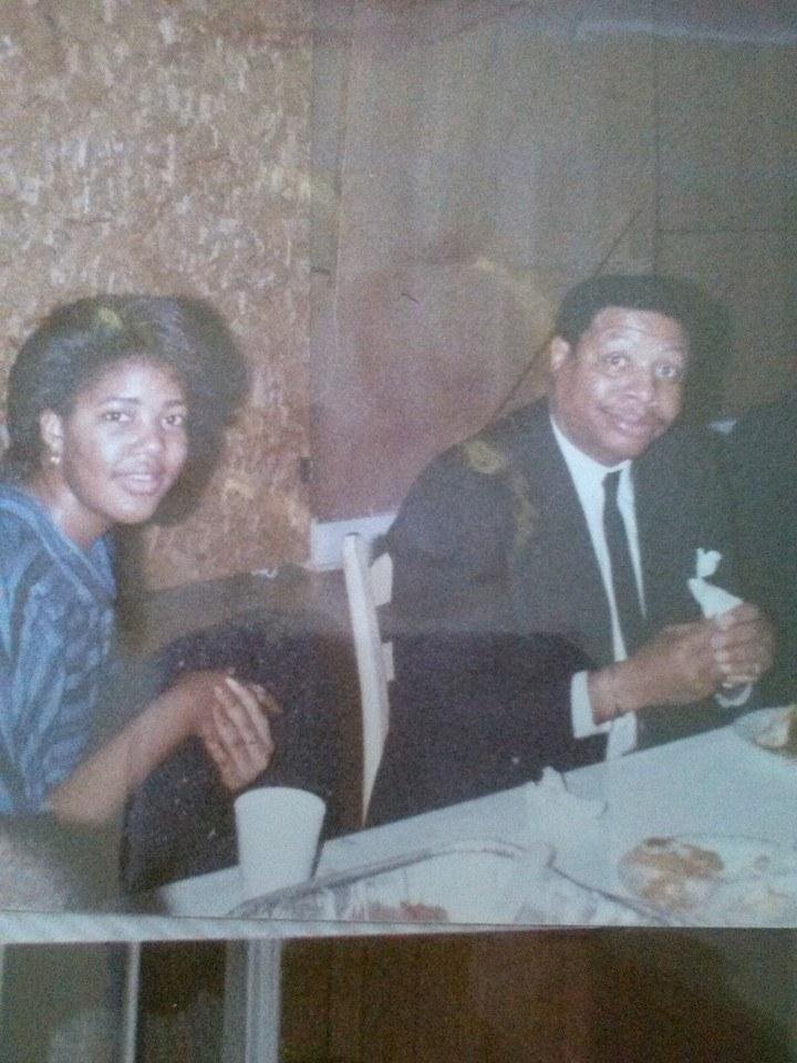 Father and daughter.