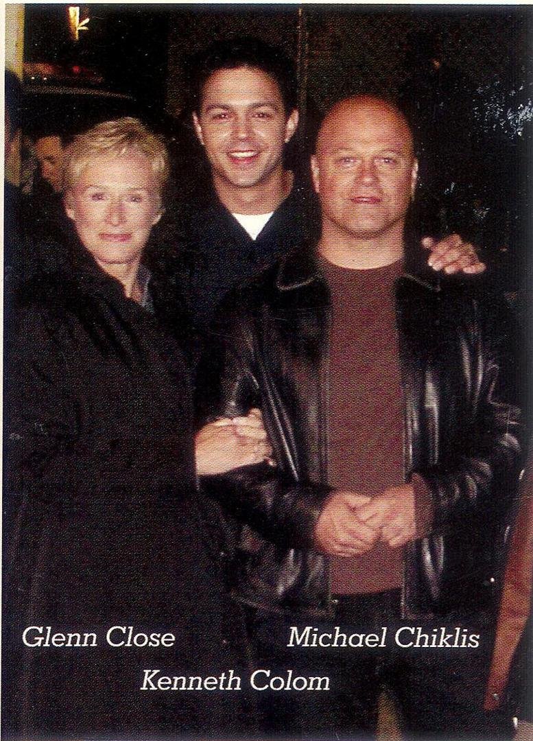 Hey Elwood Hampton I have a picture for you. I took this a few years ago on the set of "The Shield" a former client of mine with Glenn Close and Michael Chiklis. Kenneth did eleven episodes on the show and had a great time.