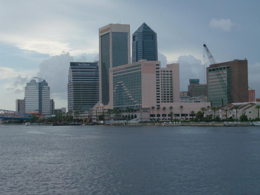 Beautiful Downtown Jacksonville from the St. Johns.