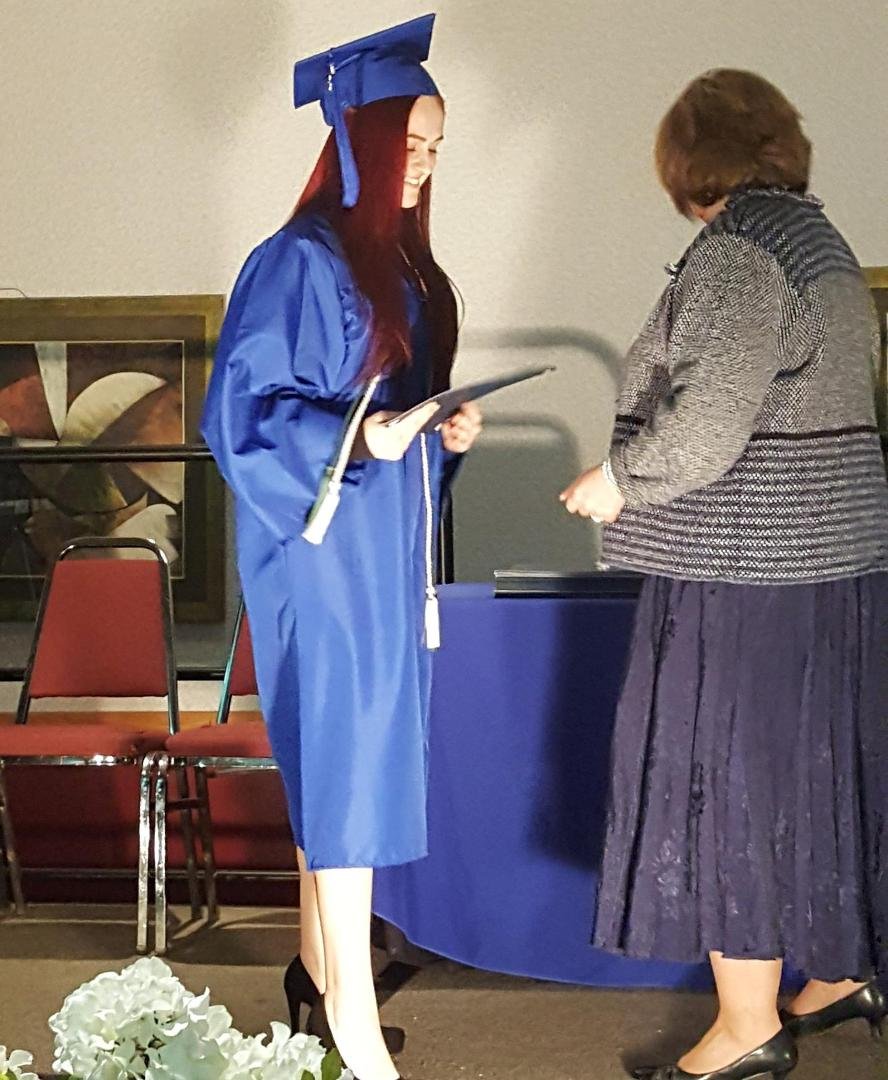 Marina's graduation. Look out Medical Community. She's only just begun!!!