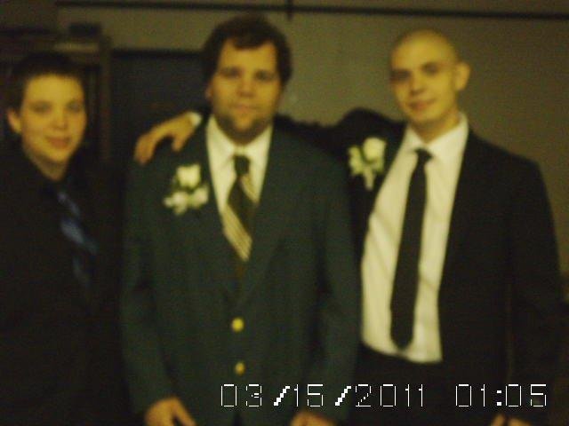 Patricia Morrison's album, michael and elisha's wedding