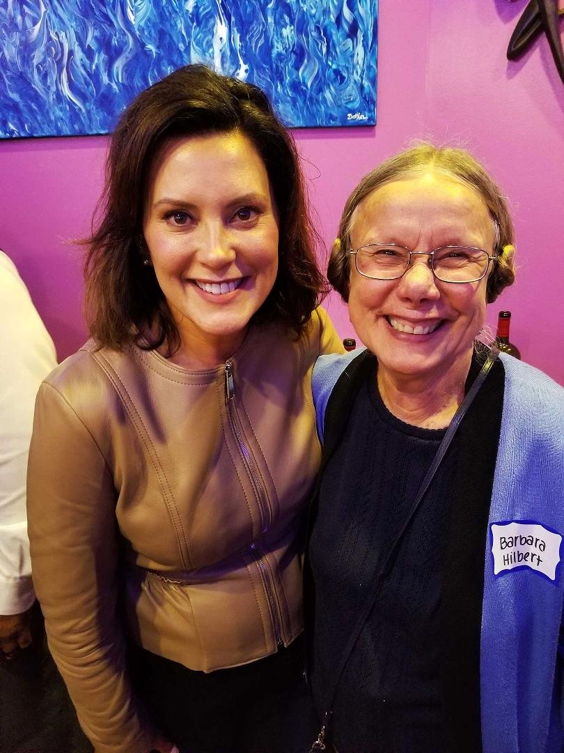 Gretchen Whitmore is running for Governor of the great State of Michigan...please join me in voting for her next Tuesday!!