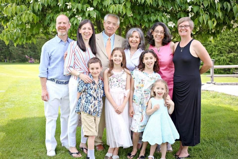 Celebrating our 75th and 80th birthdays together with our family and friends.