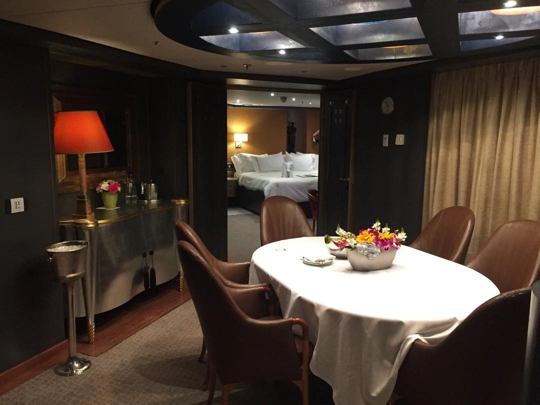 Dining room on Holland America Cruise last month.