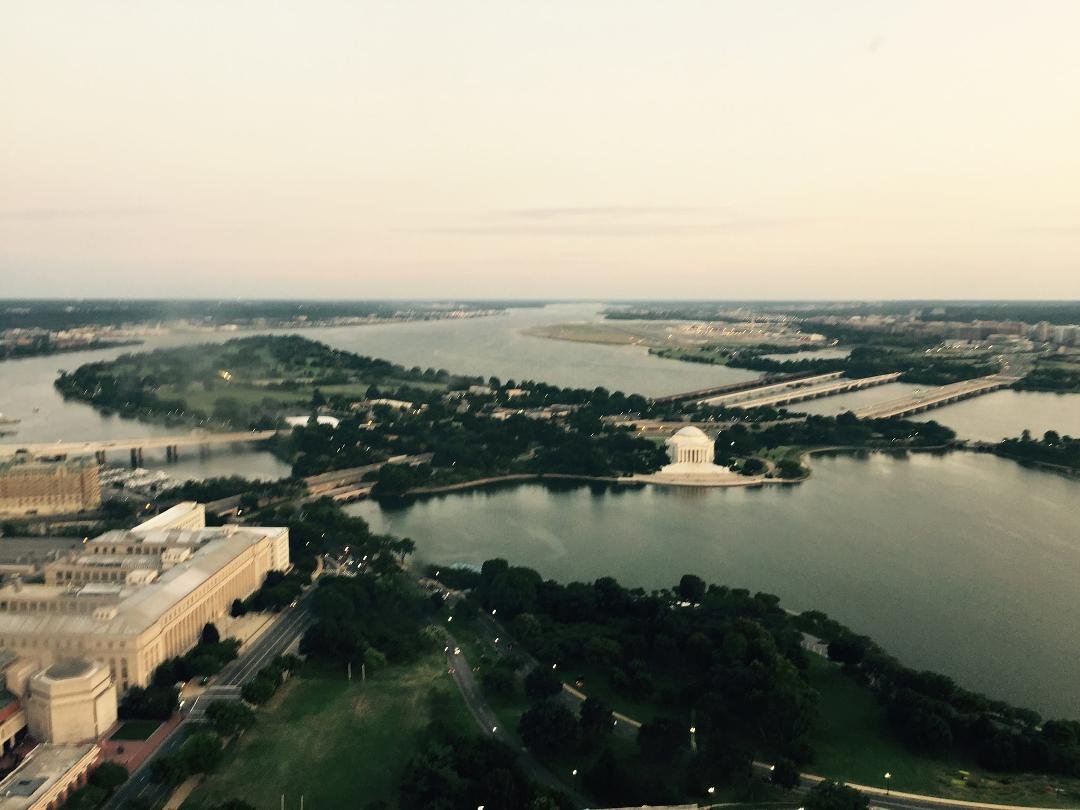 A few shots from the top of Washington monument.