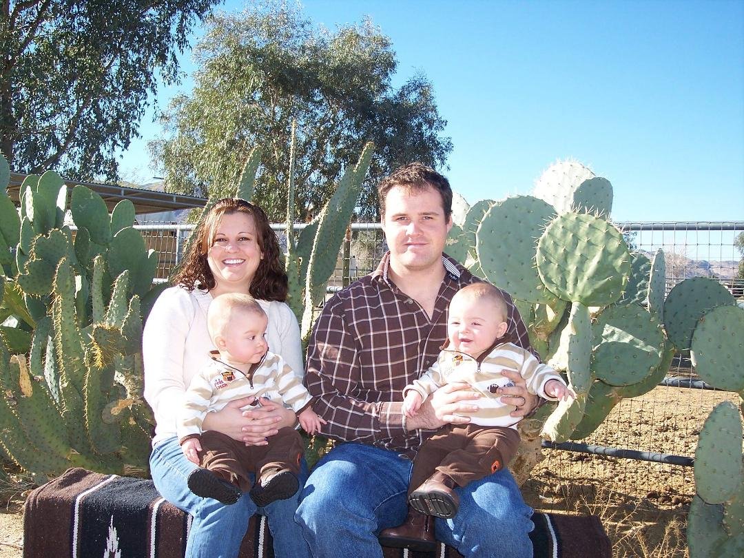 HAPPY BIRTHDAY, to the greatest grand daughter a great grand mother could ever have! Look at this great family with pride and admiration. Raising twins with Dad off protecting our country in the military. My wonder woman, L