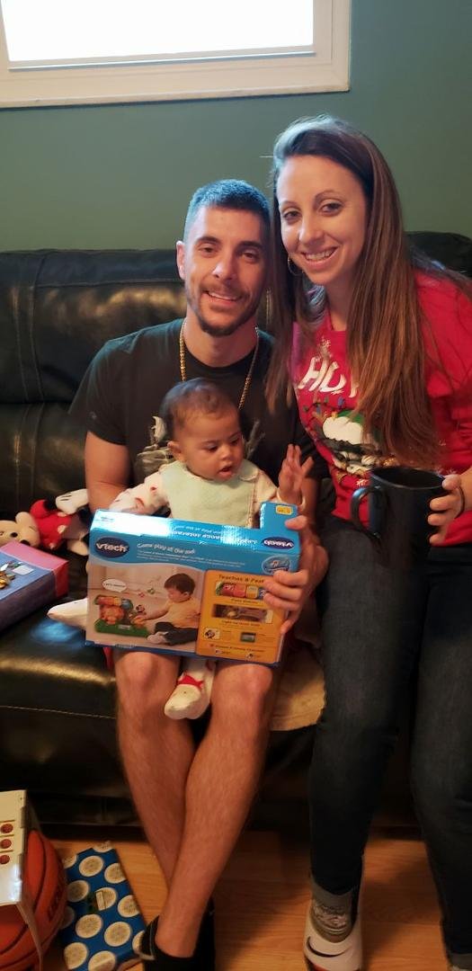Calis first Christmas with her Uncle Will!!!!