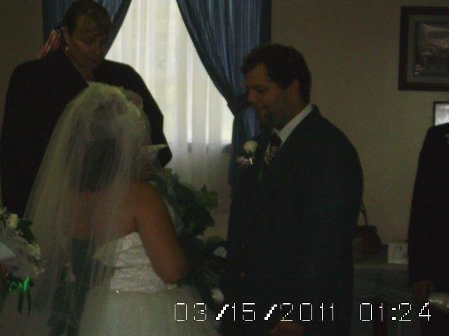 Patricia Morrison's album, michael and elisha's wedding