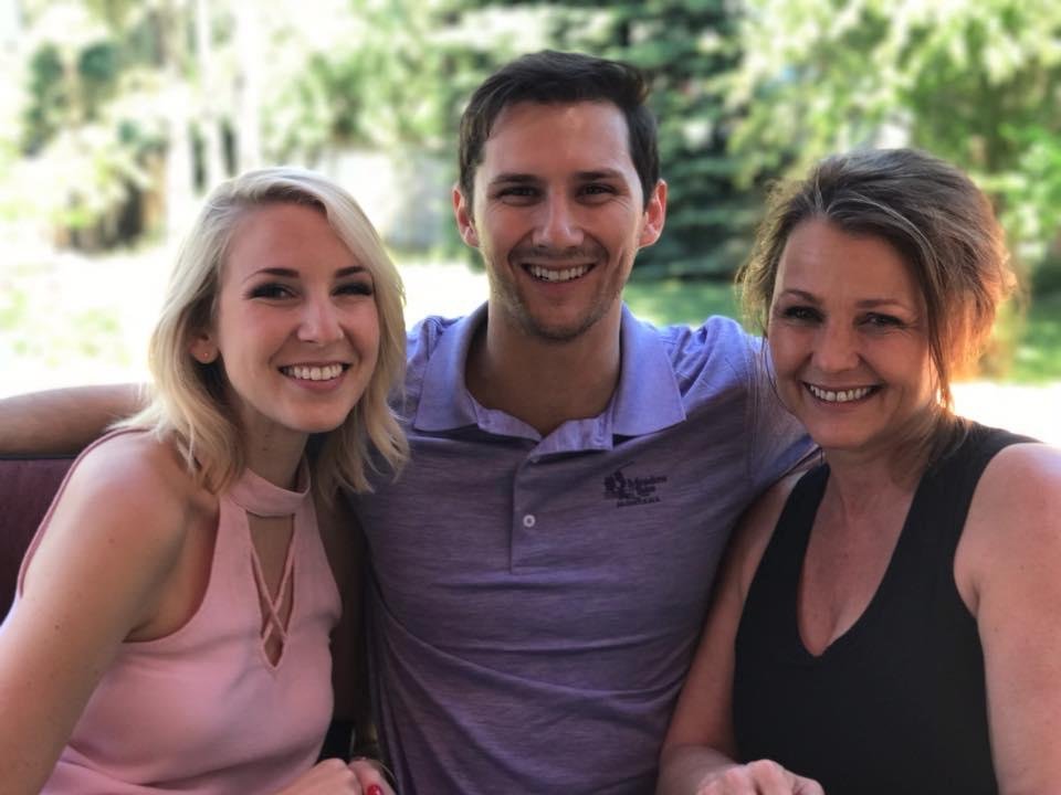 Our wonderful daughter, Dawnell and her son Trey and her soon to be daughter in law Melanie; to me they are a perfectly matched and beautiful couple. Judy and I are very proud and happy.