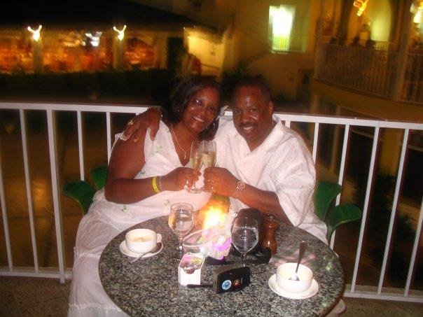 Me and My Husband Furman in Jamaica for our 25th wedding aniversary in 2006.