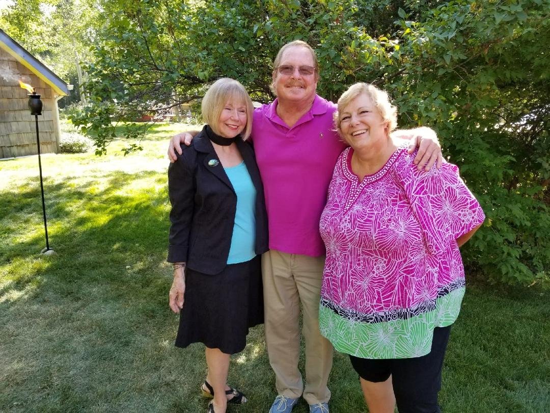 Darielle, Jim and SISTER Mary.