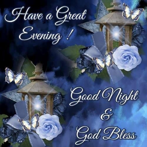 Good Night FAM & Friends, Have a greatly blessed evening, ❤ Ya!