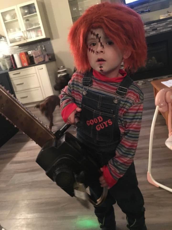 Chunky monkey Kruze awesome I might change his name to chucky lol 4 years old.