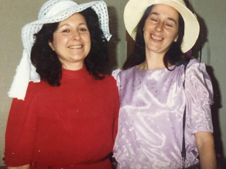 Church, sis Donna and I.