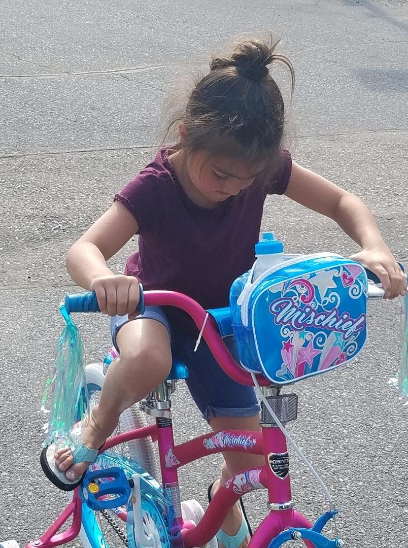 Our grandbaby last summer...
